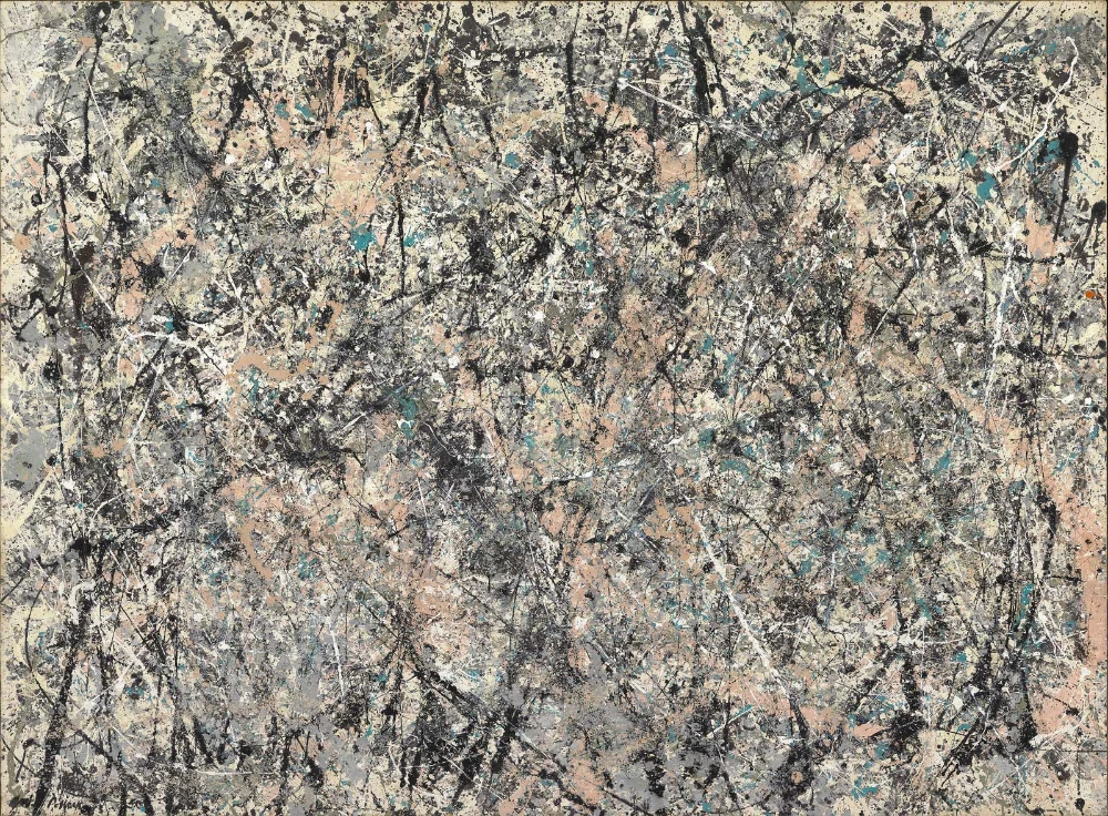 Jackson Pollock, Number One 1950 (Lavender Mist) - Artabys.com