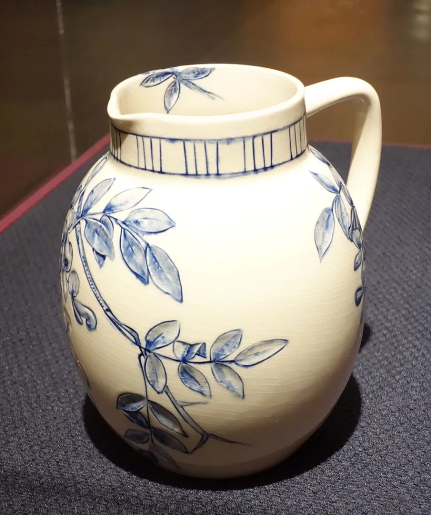 Laura Ann Fry - Glazed earthenware vase - Rookwood Pottery Company 1883-3-Artabys.com