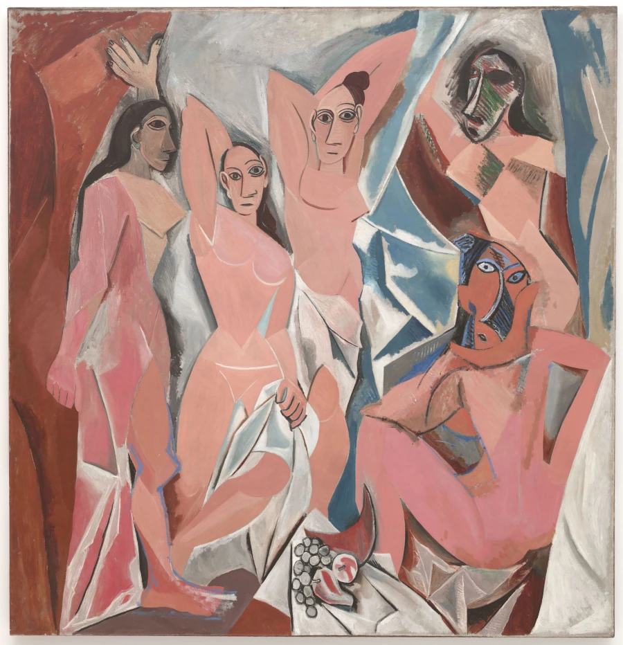 Les Demoiselles d'Avignon, oil on canvas, Artabys