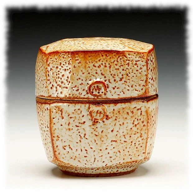 Ceramic Square Box by Warren MacKenzie