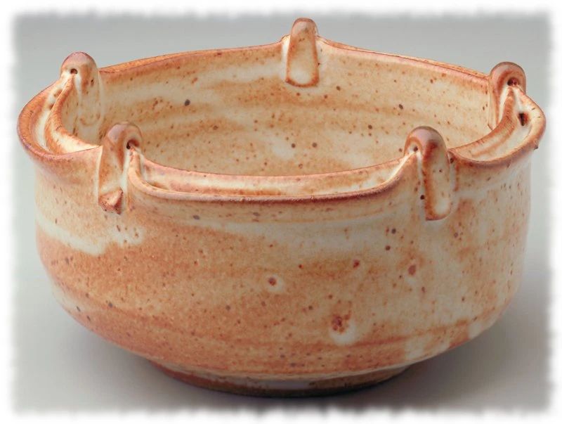 Double Lipped Ceramic Bowl by Warren MacKenzie