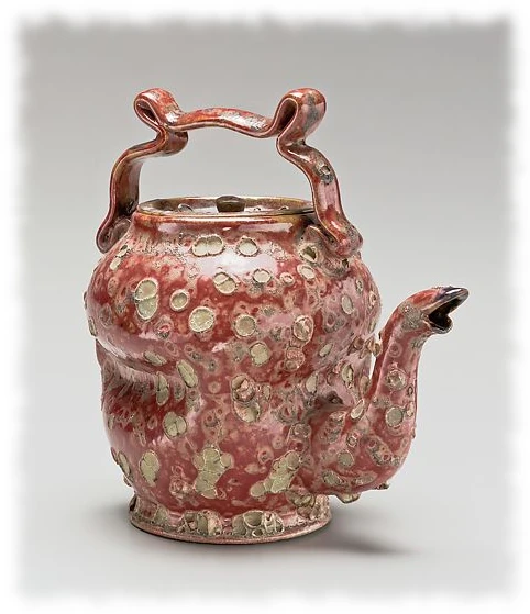 George E Ohr Teapot