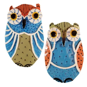 Owl Wall Decor Set Artabys