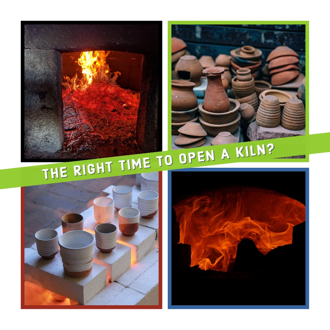 when can you open a kiln