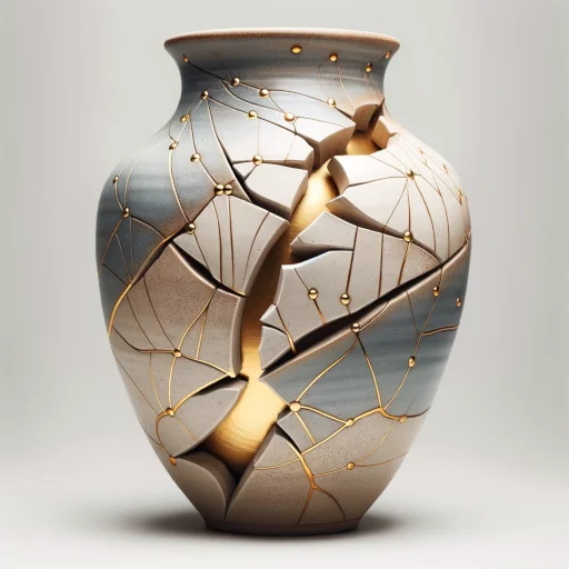 Artabys-Ceramic-vase-that-seamlessly-integrates-both-broken-and-mended-pieces-in-its-design
