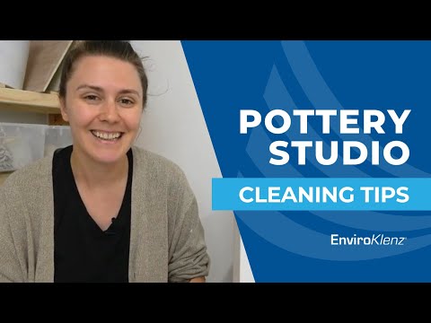 Pottery Studio Cleaning Tips with Mia M.