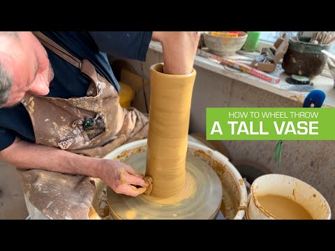 115. How to Wheel Throw a Tall Vase