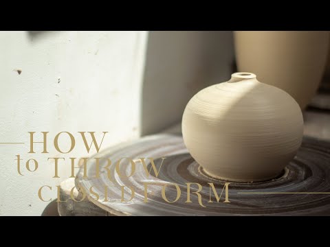 How to Throw Closed Form | Circular Vase