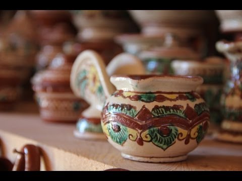 Ceramic Artists At Work In Kosiv, Ukranian Carpathian Mountains, Near Kolomyya
