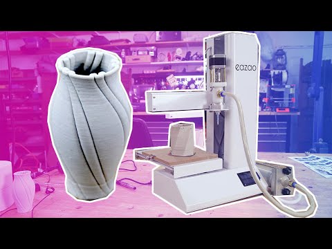 3D Printing Ceramics With The Cerambot Eazao : First Look