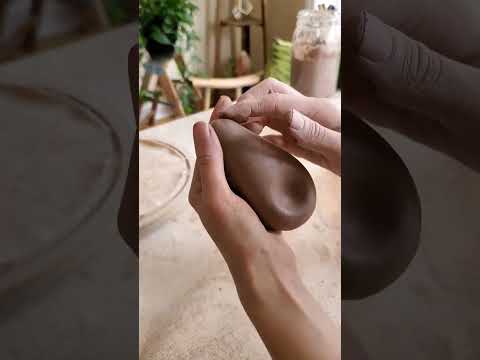  Hand-built ceramic mushroom pipe • Woodland Mystic Pottery