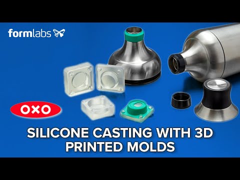 How to Create Silicone Parts with 3D Printed Molds