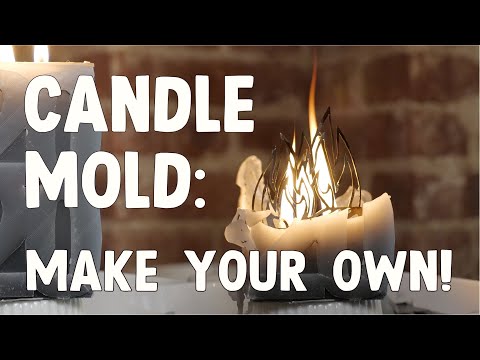 Custom Candle Mold (3D Printing)