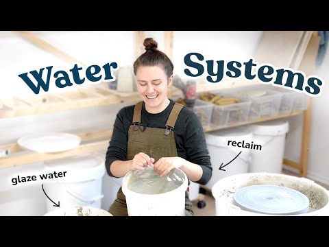 Pottery Studio Water Systems — My eco-friendly at home pottery studio WITHOUT a sink!