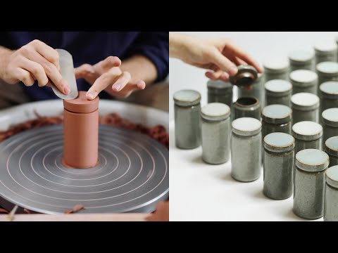 How to Make Simple, Small Pottery Jars — Narrated Version