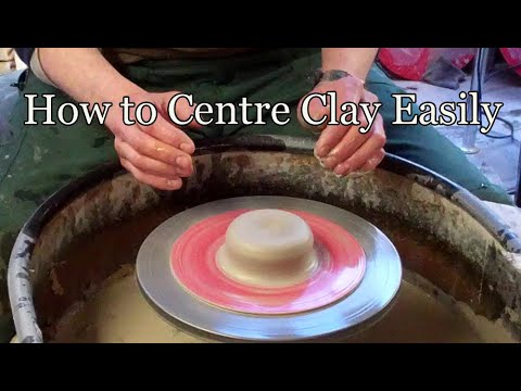 How to Center Clay : Basic Pottery 
Techniques