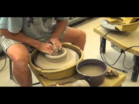 Ceramics: Throwing a Basic Cylinder