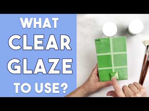 What Clear Glaze To Use With Underglazes!!!