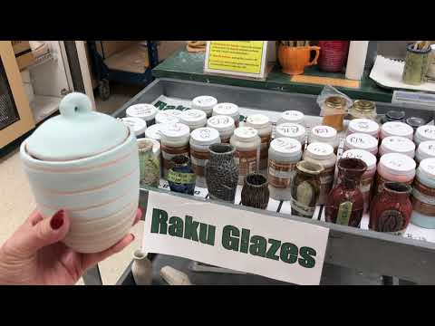 Raku Glazing for MHS Ceramics Students