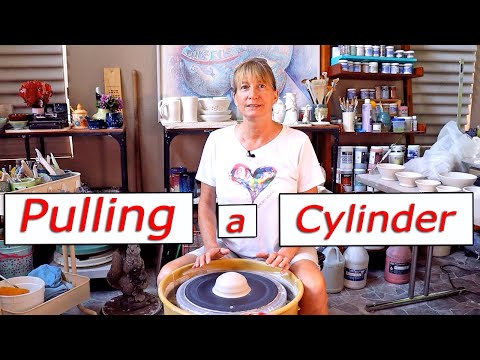 How To Throw A Cylinder On The Pottery Wheel   Easy Beginners Guide