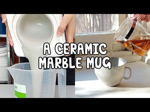 SLIP CASTING l A Ceramic Marble Mug