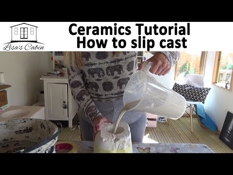Ceramics tutorial: How to slip cast