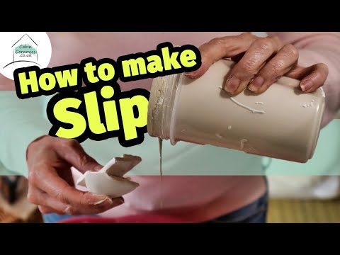 How to make clay slip