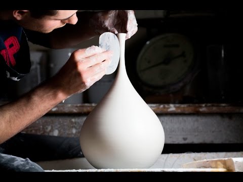 Throwing a Tall Long - Necked Vase - Matt Horne Pottery