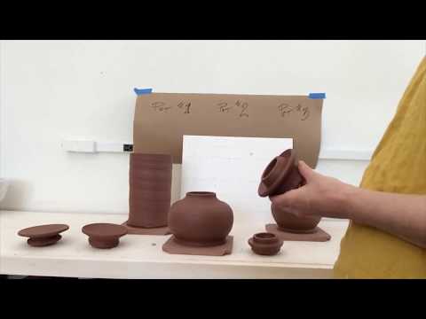 Julie Knight Lid Demo for Greenwich House Pottery (Part 1)