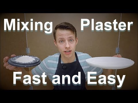 Ceramics - How To Mix Plaster For Making Molds and Bats