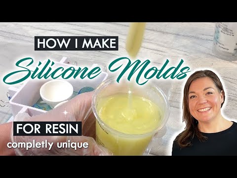 HOW TO MAKE SILICONE MOLDS - for resin casting - FUN WITH RESIN
