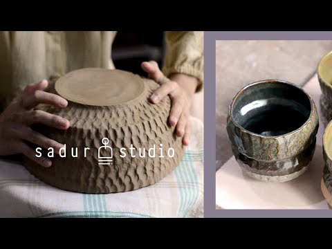 How to Make Pottery Bowl & The Glaze Results — Peaceful Handbuilding Pottery