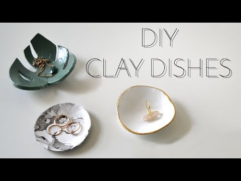 DIY Clay Dishes