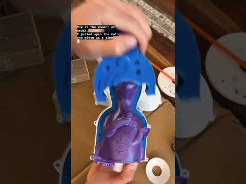 Making A 3-Piece Silicone Mold