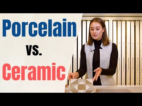 Difference between PORCELAIN AND CERAMIC floor tiles: WHICH IS BETTER?