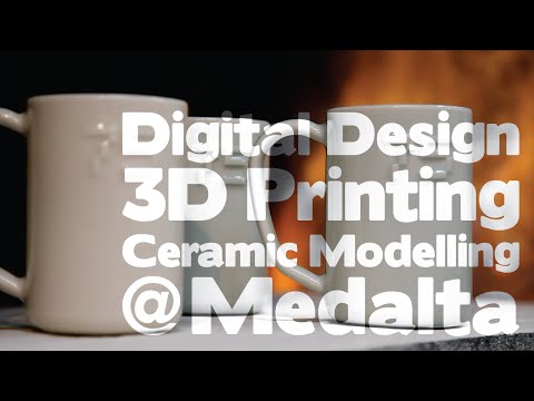 Turn 3D Printing into Ceramic Art: Bits to Atoms