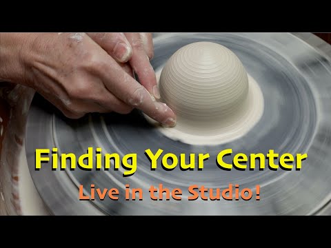 How To Center Clay on Wheel