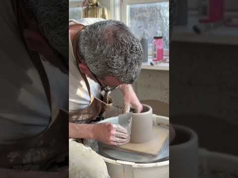 Carved Texture Bowl - wheel Throwing Pottery