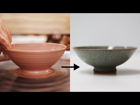 How to Make a Stoneware Pottery Bowl, from Beginning to End — Narrated Version
