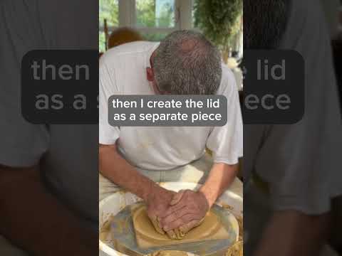 How to Make Pottery Lidded Jars
