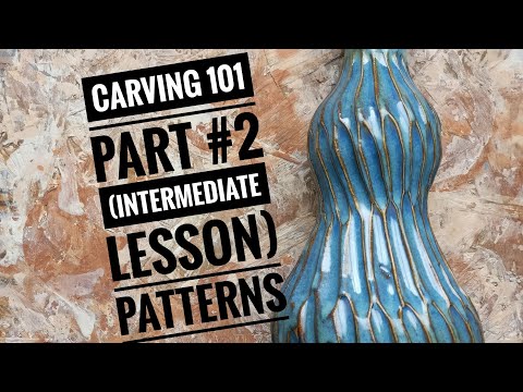Carving 101 ( intermediate video Part 2) Texture and patterns�