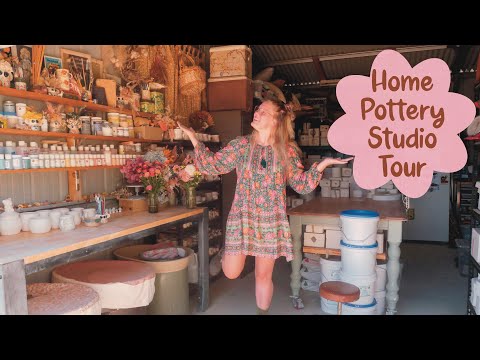 Home Pottery Studio Tour 2022  Before I move into my new space!
