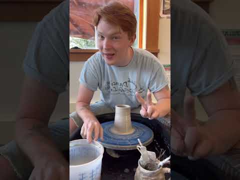 Pottery wheel tips! #pottery #ceramic #howto