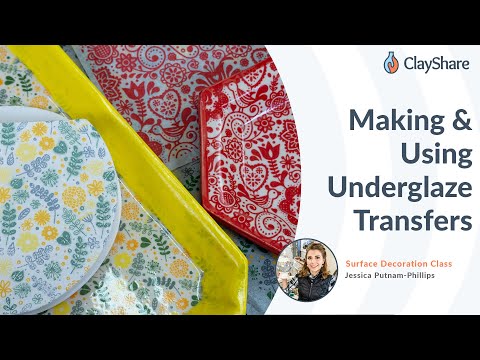 Making and Using Underglaze Transfers