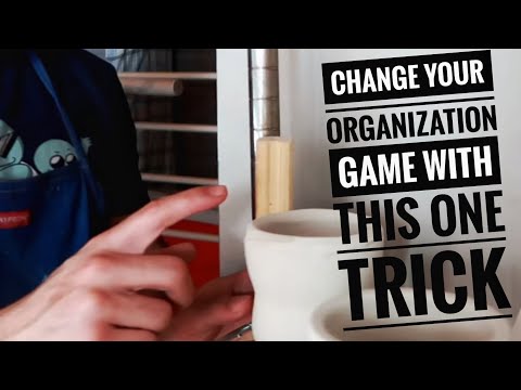 organize your shelves with this one trick ! (potter tip)