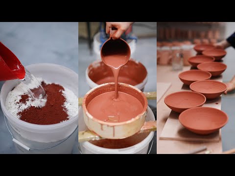 How to Mix Pottery Glazes and How I Glaze Pots — Narrated Version
