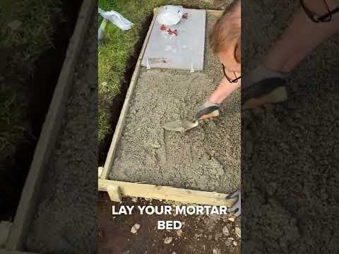 How To Lay Porcelain Tiles (with FUGA-PAVE)!🔥 #shorts | TilersTools #landscaping  asd