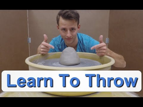 Ceramics - Wheel Throwing For Beginners: How to Throw a Cylinder