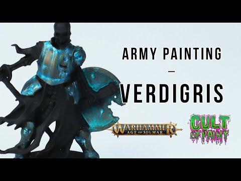 How to Paint VERDIGRIS on your miniatures.