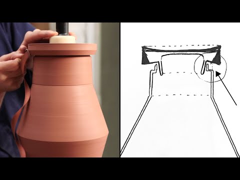 Making a Pottery Wheel Thrown Jar — Trimming & Finishing (Part 2)